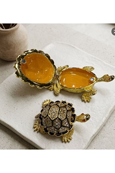 Generic Brand Turtle Shaped Jewelry Box