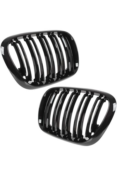 M MODECAR BMW X5 E53 99-03 grile frontale (tip rinichi) stânga + dreapta, set...