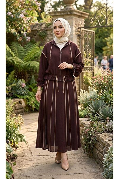 Ceremony Skirt and Jacket Set with Ruffle Detail and Nile Skirt, Murdum