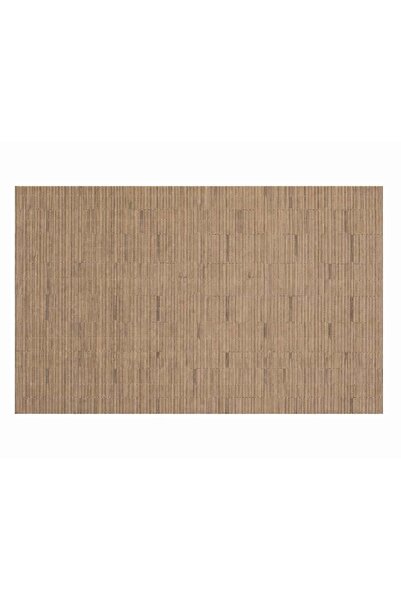 Epinox PVC Amerikan Servis 30x45 cm Açık Kahve Bambu Desenli