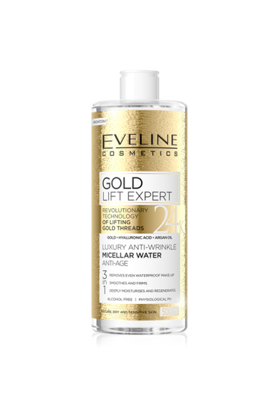 Eveline Gold Lift Anti-Wrinkle Gold Micellar Water 500ml