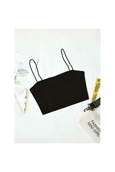 OEM Top scurt, solid, slim, cu imprimeu camisol