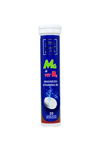 Zdrovit Magneziu +Vitamina B6 Zdrovit, 20 comprimate efervescente