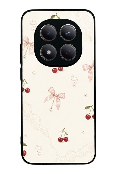 S Mode غطاء هاتف لامع بتصميم دانتيل اللؤلؤي لـ Xiaomi Redmi Note 15 Pro 5G