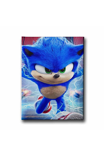 enmalife Sonic Boom Çocuk Odası Kanvas Duvar Tablosu