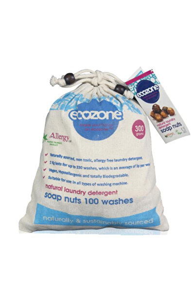 Ecozone Nuci de Sapun Bio - 100 de spalari - 300 g