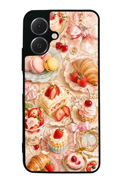 S Mode حافظة هاتف تكنو سبارك جو 2 بتصميم باريس سويت بيري لامعة
