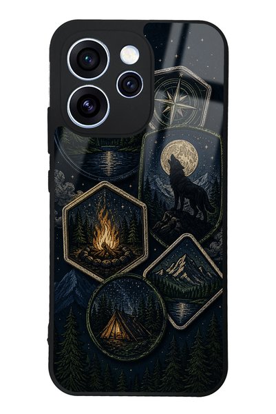 S Mode Oppo Reno 15 Pro Moonlit Trails Design Glossy Phone Case