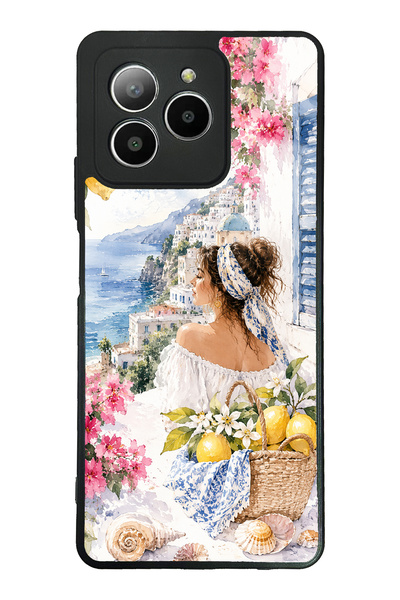 S Mode حافظة هاتف أوميكس X7 بوزيتانو بتصميم أزرق لامع