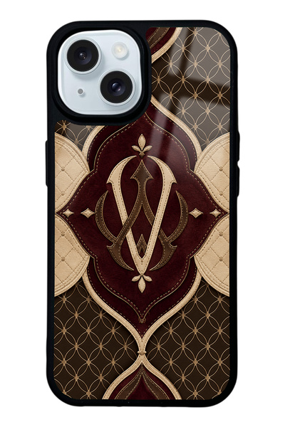 S Mode iPhone 15 Maison Royale Design Glossy Phone Case