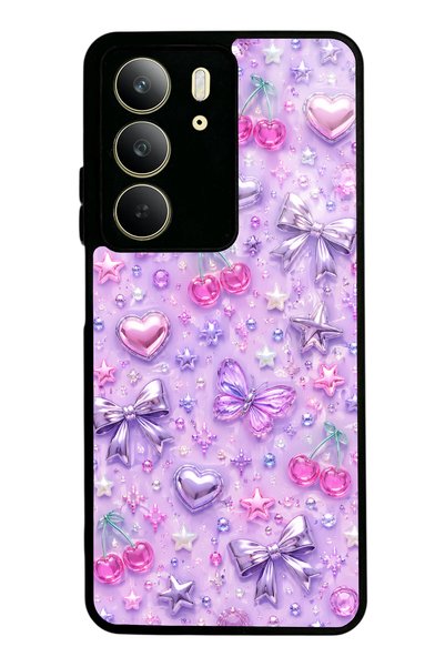S Mode Realme C75 Lilac Charm Pop Design Glossy Phone Case