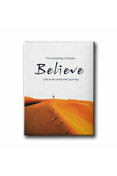 enmalife Διακοσμητικός πίνακας τοίχου από καμβά Believe