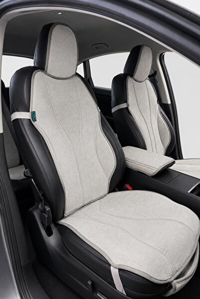 Bod Tesla Model Y Juniper Tay Tüyü Cepli Koltuk Koruyucu Kılıf Latmos Serisi ...