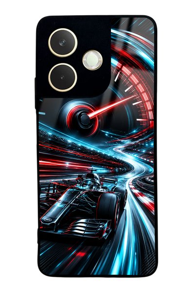 S Mode حافظة هاتف لامعة بتصميم Velocity Pulse لهاتف أوبو A5 برو