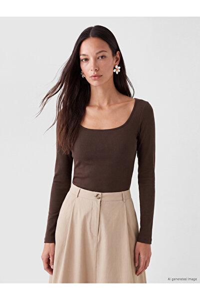 LC Waikiki I U Roba Yaka Women's Ribbed Bodysuit from Freezen Store