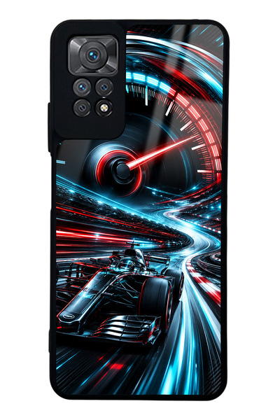 S Mode حافظة هاتف Xiaomi Redmi Note 11 Pro بتصميم Velocity Pulse اللامع