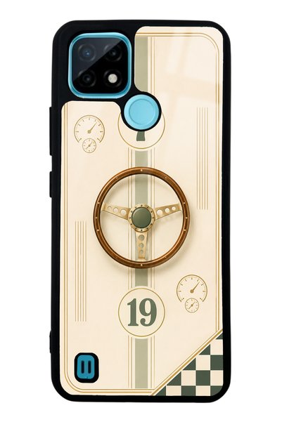 S Mode Realme C21 Classic Racer 7 Design Glossy Phone Case