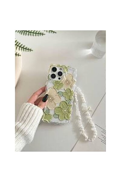 OEM Husă de telefon elegantă cu margini florale pentru iPhone 11
