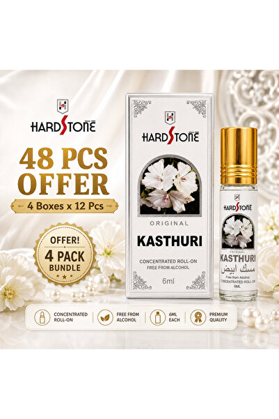 HARD STONE زيت عطر كاستوري 6 مل