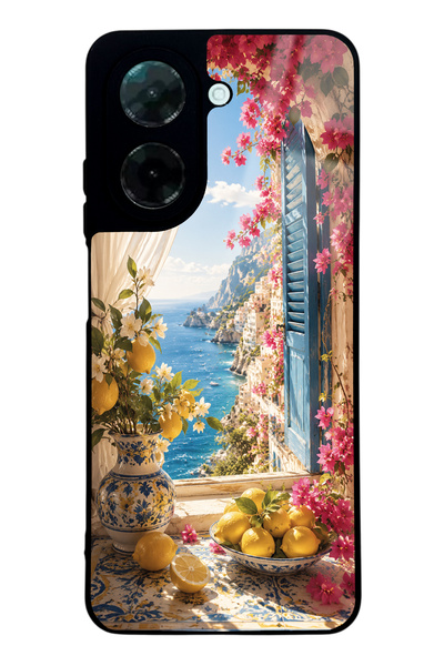 S Mode حافظة هاتف Xiaomi Redmi A5 بتصميم دولتشي فيتا أمالفي اللامعة