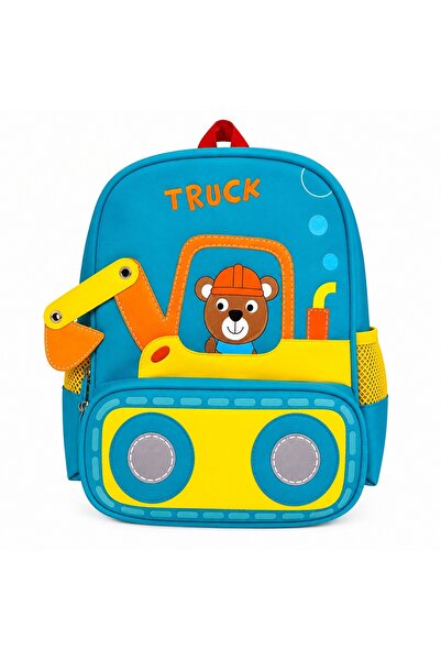 velve Children's schoolbag for kindergarten with Patterned , 35×27 cm, turquo...