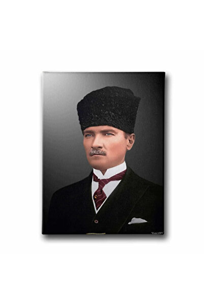 enmalife Portret decorativ de Ataturk, pictură pe pânză pentru perete