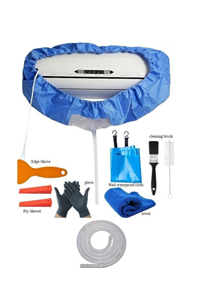 EHOME Air Conditioning Cleaning Waterproof Cover Set with 2.8M Drain Outlet, ...