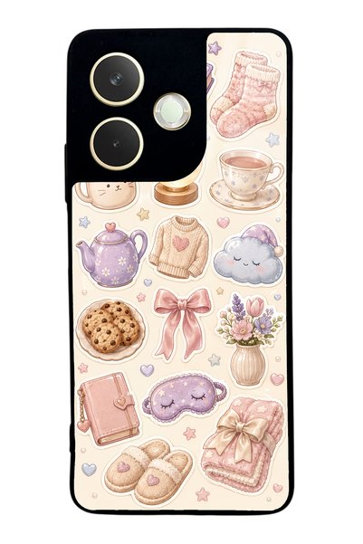 S Mode Oppo A5 Pro Pastel Sleepover Design Glossy Phone Case