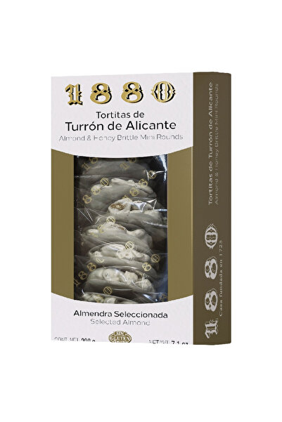 1880 TURRON BOMBOANE CU CREMA ALUNE ROCHER 200G