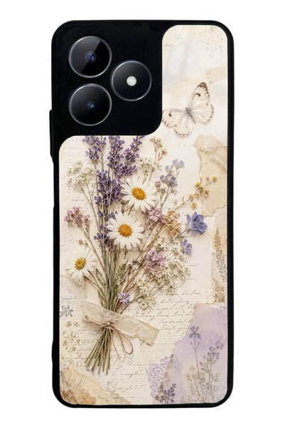 S Mode Realme C53 Lavender Meadow Design Glossy Phone Case