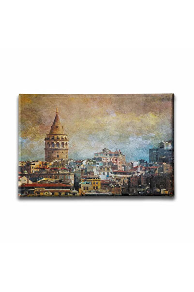 enmalife Galata Tower Decorative Canvas Wall Painting