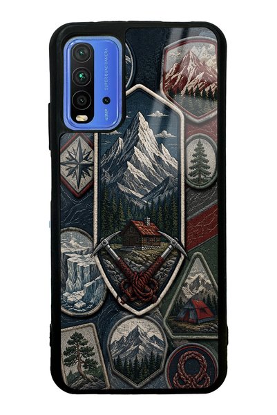 S Mode Xiaomi Redmi 9t Peakbound Design Glossy Phone Case