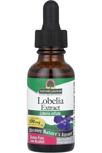 Natures Answer Nature's Answer Lobelia Herb | Promotes Overall Health & Well-...