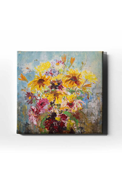 enmalife Abstract Floral Decorative Canvas Wall Painting