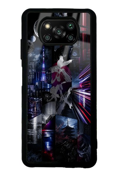 S Mode Xiaomi Poco X3 Tokyo Motion Design Glossy Phone Case