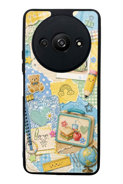 S Mode Xiaomi Redmi A3 Campus Notes Design Glossy Phone Case