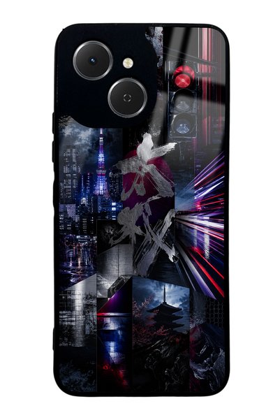 S Mode Tecno Spark 40C Tokyo Motion Design Glossy Phone Case