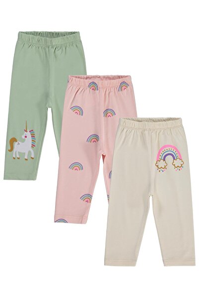 Civil Baby Unicorn Baskılı 3'lü Set 6-18 Ay Tayt - Standart