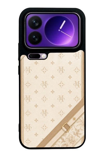 S Mode حافظة هاتف Xiaomi 17 Pro Maison Ivory Design اللامعة