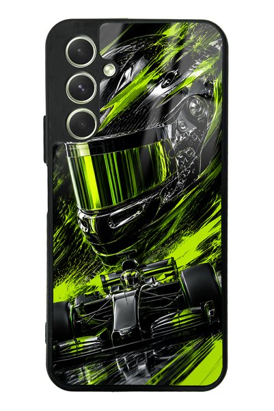 S Mode حافظة هاتف سامسونج A54 بتصميم Toxic Velocity لامعة