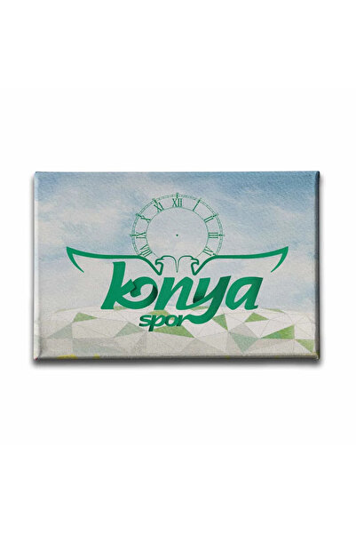 enmalife Konya Decorative Wall Painting with Sports Clock