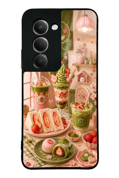 S Mode حافظة هاتف لامعة بتصميم زاوية بيري ماتشا لهاتف Xiaomi Redmi 15