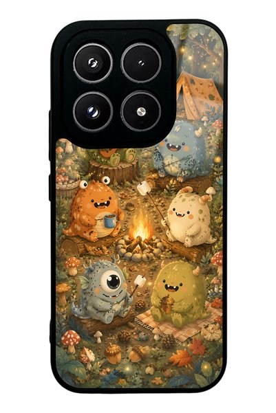 S Mode Xiaomi 17 Forest Friends Camp Design Glossy Phone Case