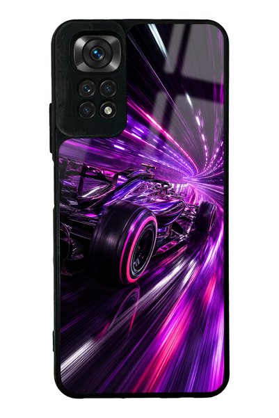 S Mode حافظة هاتف لامعة بتصميم Quantum Drive لهاتف Xiaomi Redmi Note 11s