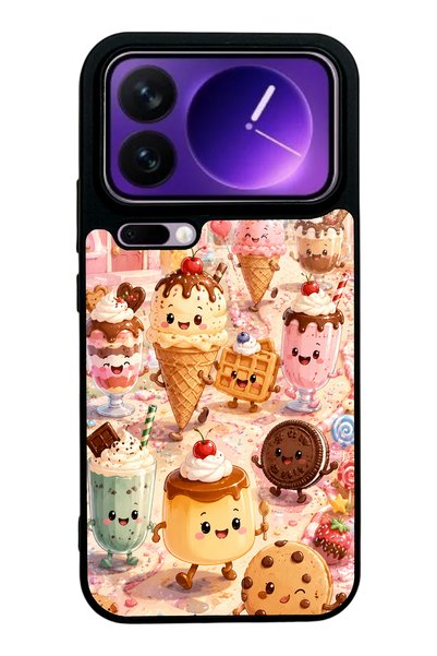 S Mode حافظة هاتف Xiaomi 17 Pro بتصميم Desert Wonderland اللامع