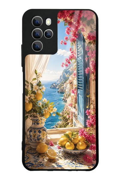 S Mode حافظة هاتف أوميكس X700 دولتشي فيتا أمالفي بتصميم لامع