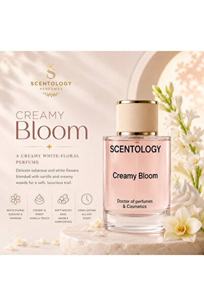 Scentology Doctor of perfums Creamy Bloom Eau de Parfum for Women – Creamy Wh...