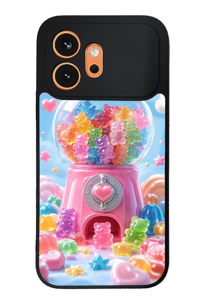 S Mode Honor 600 Candy Bear Dream Design Glossy Phone Case