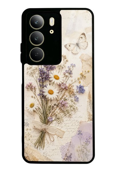 S Mode Realme C75 Lavender Meadow Design Glossy Phone Case