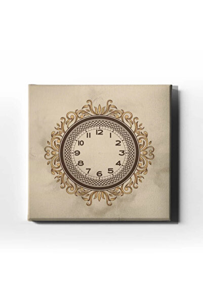 enmalife Decorative Wall Painting with Motifs and Clock